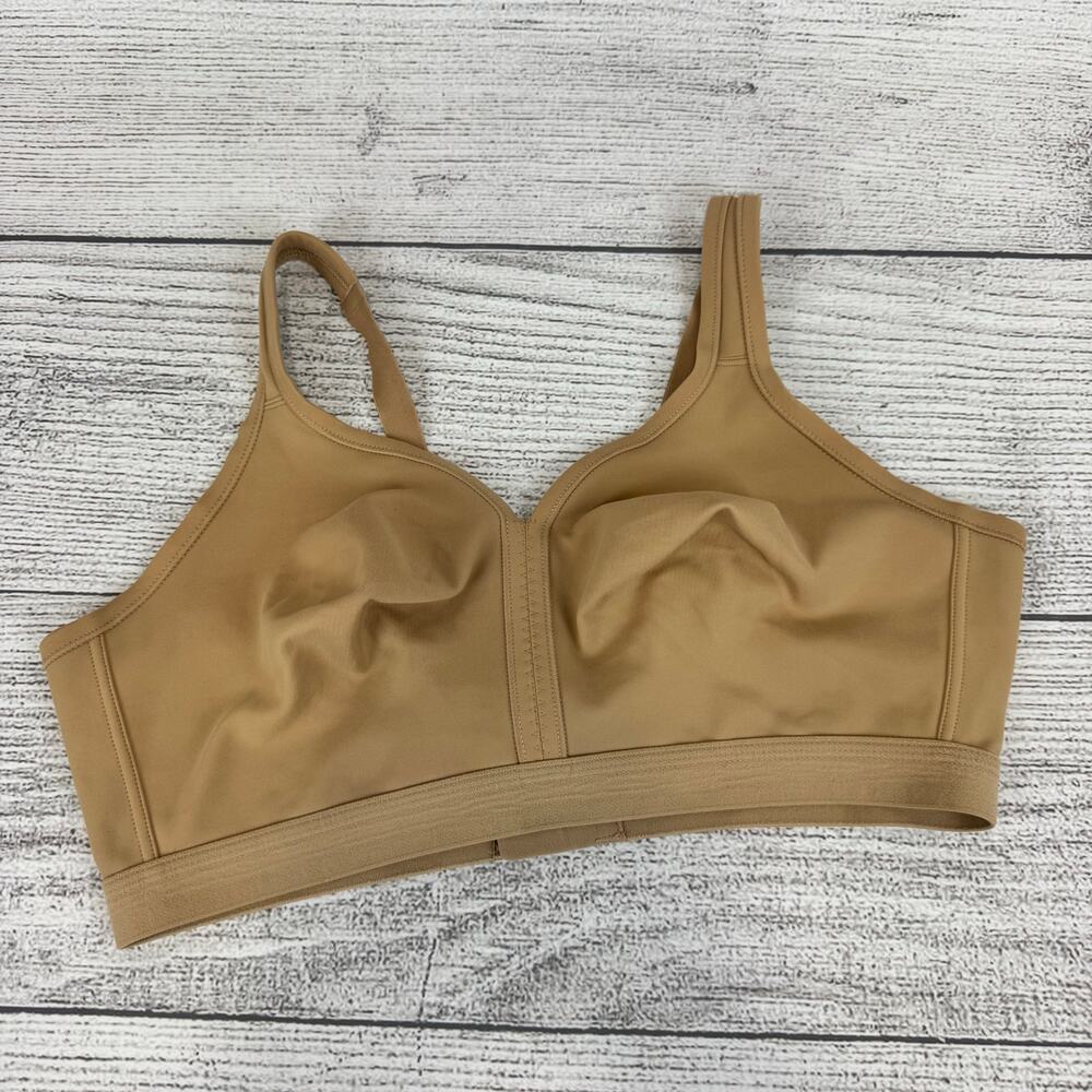 Soma Wireless Comfort Bra in Tan